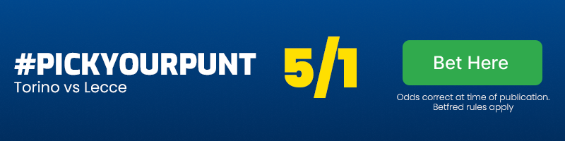 Torino vs lecce pickyourpunt at 5-1
