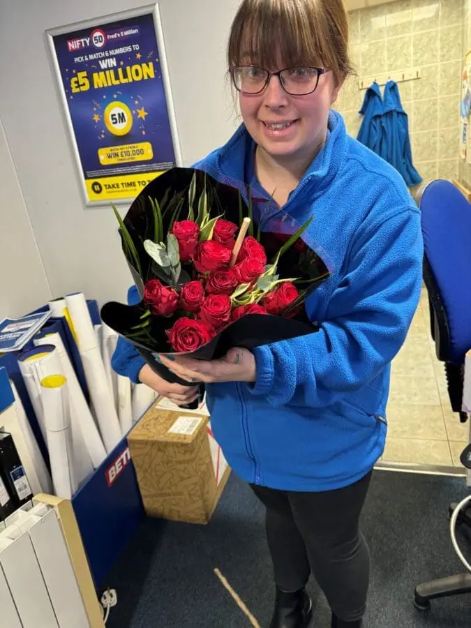 Victoria harries - valentines flowers
