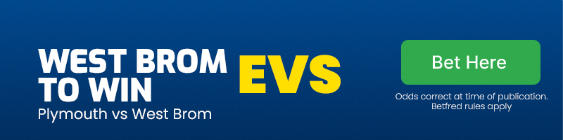 West brom to win at evs