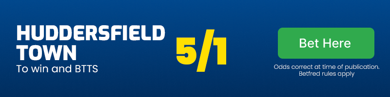 Hudders to win and btts