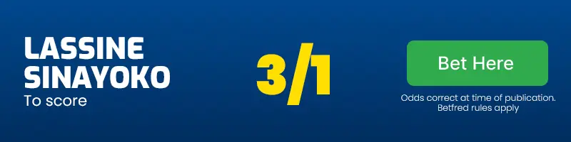 Lassine sinayoko to score