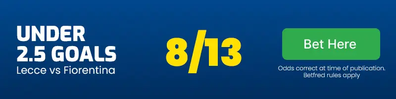 Lecce vs fiorentina