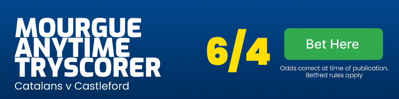 Arthur mourgue tryscorer v castleford @ 6/4