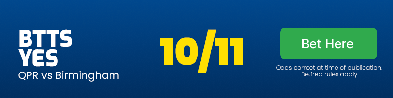Both teams to score at 10/11