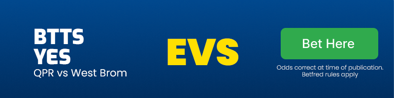 Both teams to score at evs