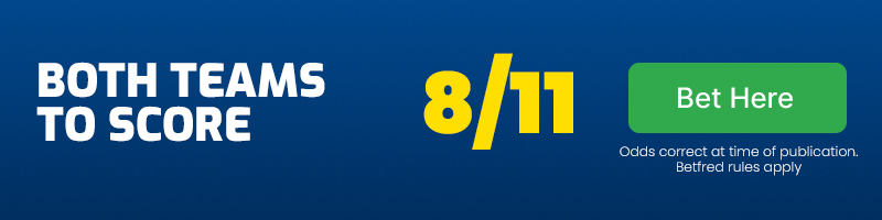 Both teams to score at 8-11