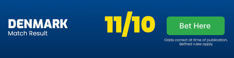 Denmark to win 11-10