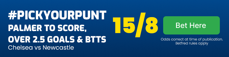 Football bet of the day, monday march 11 - 15-8 #pickyourpunt in chelsea vs newcastle