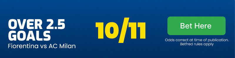 Over 2. 5 goals at 10/11