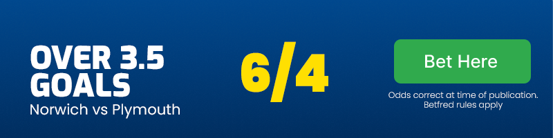 Over 3. 5 goals at 6/4