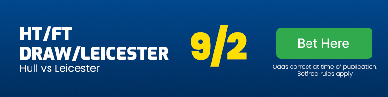 Ht-ft draw-leicester v hull at 9-2