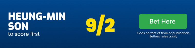 Heung min-son to score first at 9-2