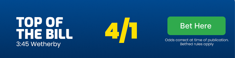 Top of the bill at 4/1