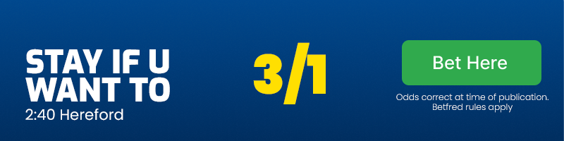 Stay if u want to at 3/1