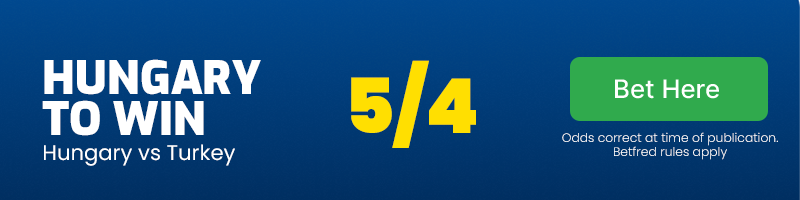 Hungary to win at 5/4