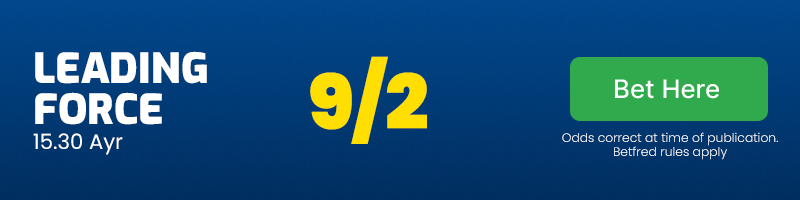 Leading force 15. 30 ayr