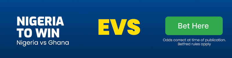 Nigeria to beat ghana at evs