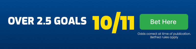 Over 2. 5 goals at 10-11