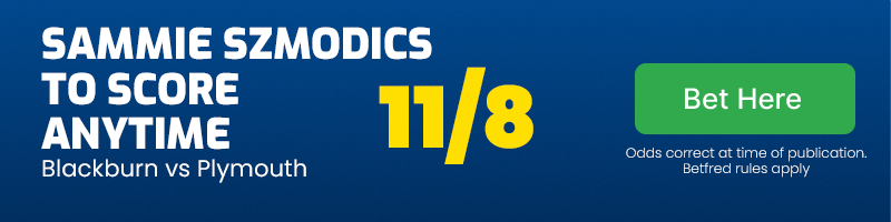 Sammie szmodics to score anytime at 11/8