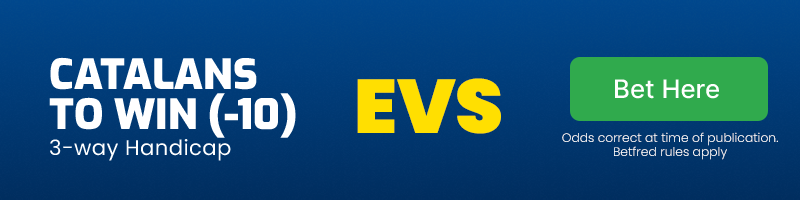 Catalans to win -10 @ evs