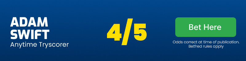 Adam swift anytime tryscorer @ 4/5