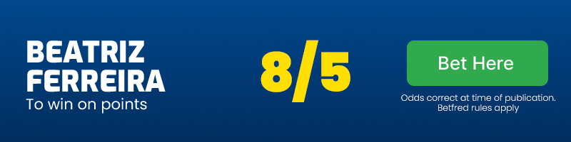 Ferreira to win on points @ 8/5