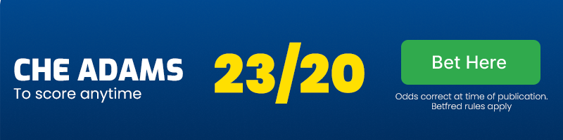 Che adams to score anytime at 23/20