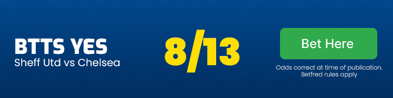 Both teams to score at 8/13