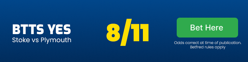 Both teams to score at 8/11