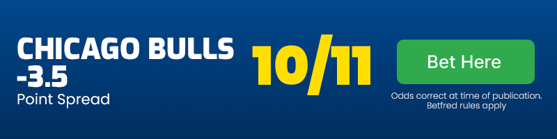 Bulls -3. 5 at 10-11