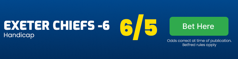 Exeter chiefs -6 at 6-5