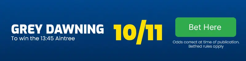 Grey dawning to win the 13. 45 aintree at 10-11