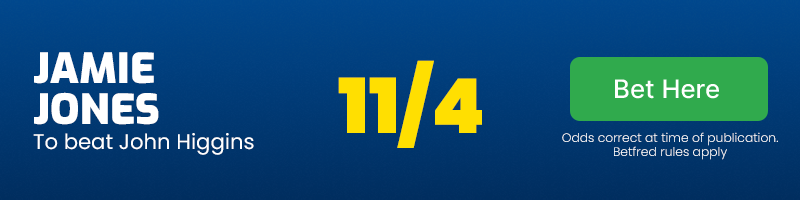 Jamie jones to win
