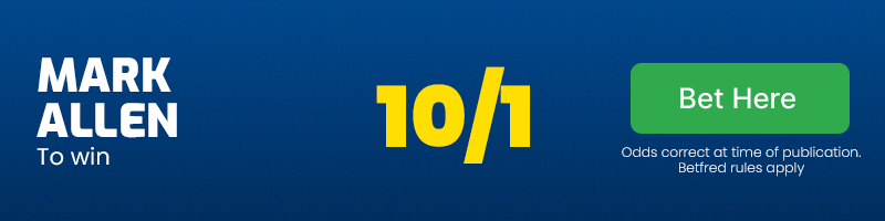 Mark allen to win