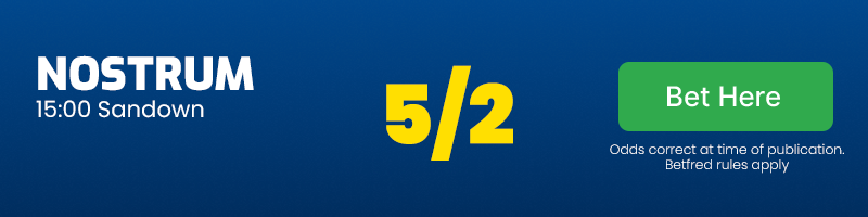 Nostrum 15. 00 sandown