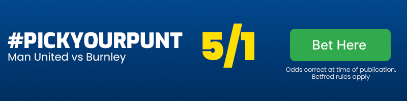 Pyp - man united vs burnley at 5-1