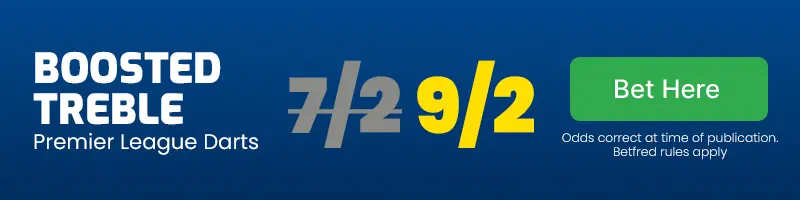 Premier league treble 9-2