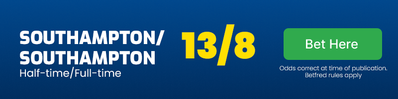 Southampton-southampton half-time-full-time vs stoke at 13-8