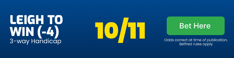 Leigh -4 @ 10/11