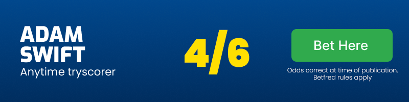 Adam swift anytime tryscorer @ 4/6