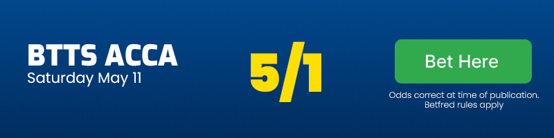 Btts acca at 5/1