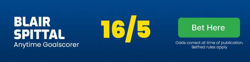 Blair spittal anytime goalscorer in hibs vs motherwell at 16-5