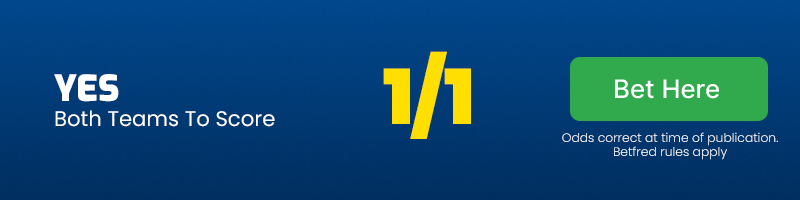 Both teams to score - yes in liverpool montevideo vs palmeiras at 1-1
