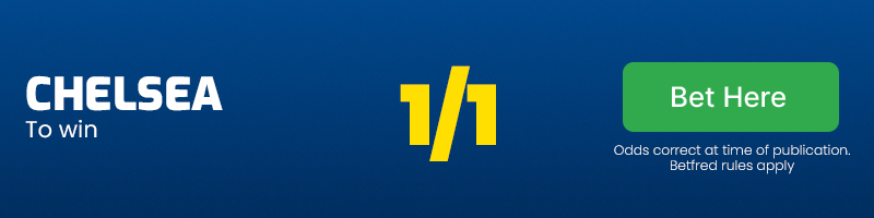 Chelsea to win at 1/1