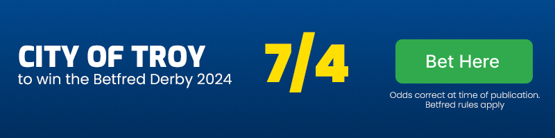 City of troy to win betfred derby at 7-4
