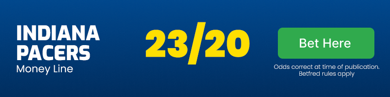 Indiana pacers to win at 23-20