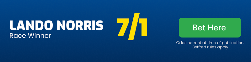 Lando norris race winner at 7-1