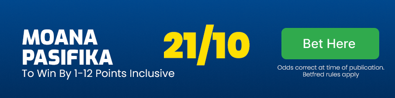 Moana pasifika to win by 1-12 points inclusive vs waratahs at 21-10