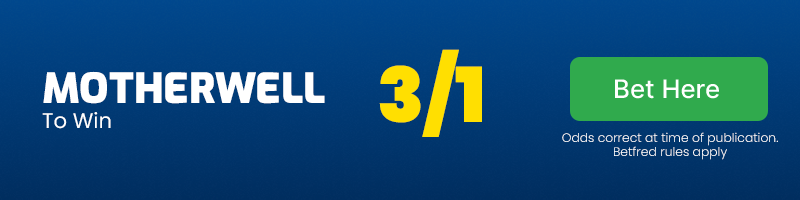 Motherwell to beat hibs at 3-1