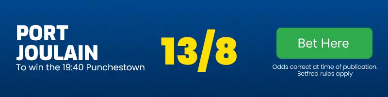 Port joulain to win 19. 40 punchestown at 13-8